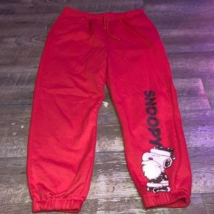 Peanuts Snoopy sweat pants
